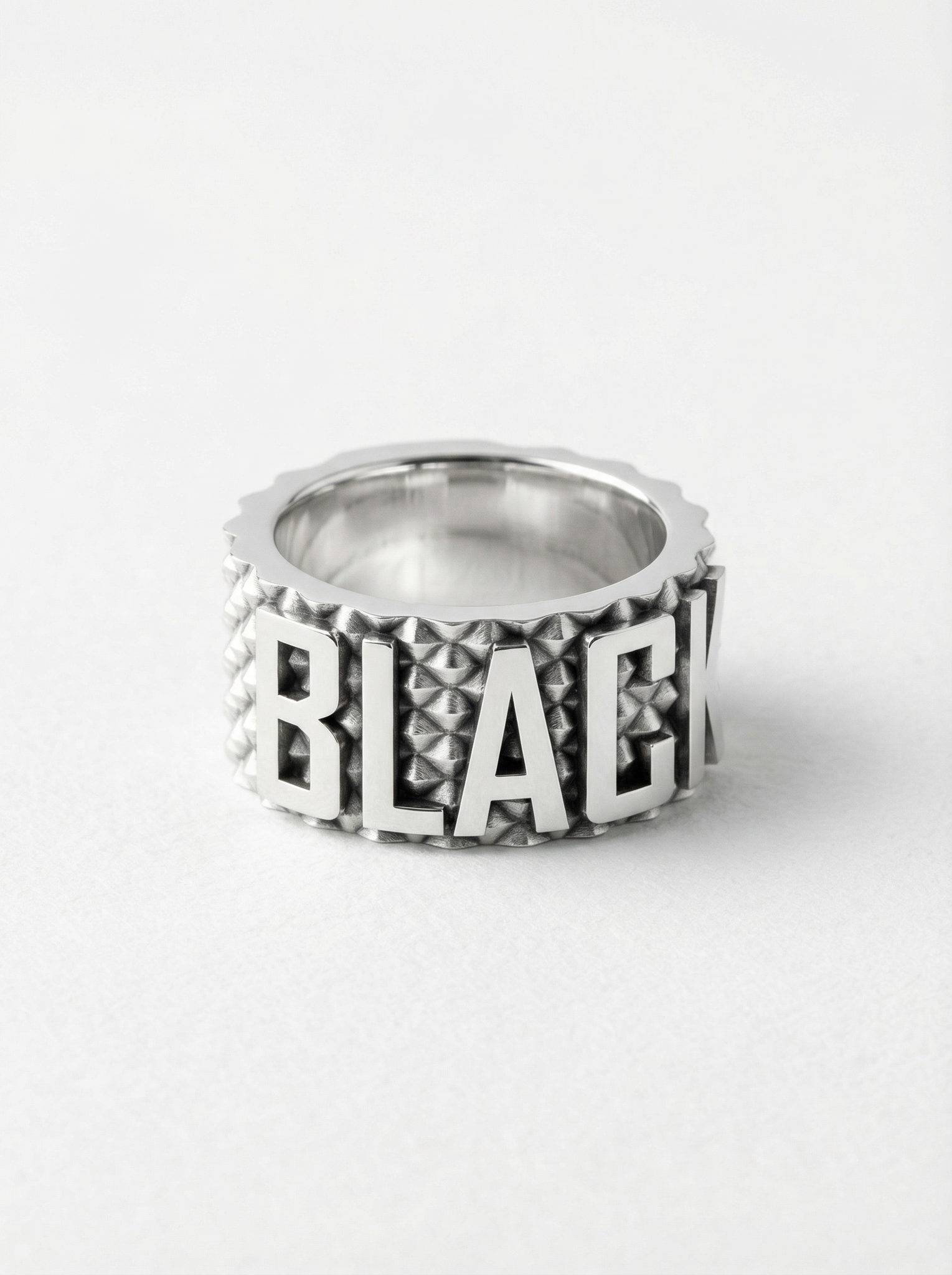 Anillo black plata 925 para hombre Roberto Axpe
