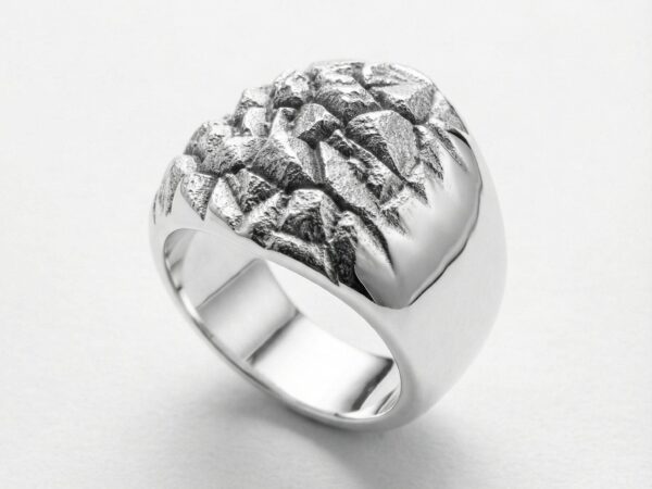 Anillo roca de plata 925 para hombre Roberto Axpe