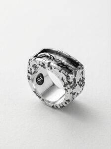 Sello creacion de adan plata 925 para hombre Roberto Axpe