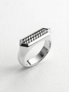 Sello espiga de plata 925 para hombre Roberto Axpe