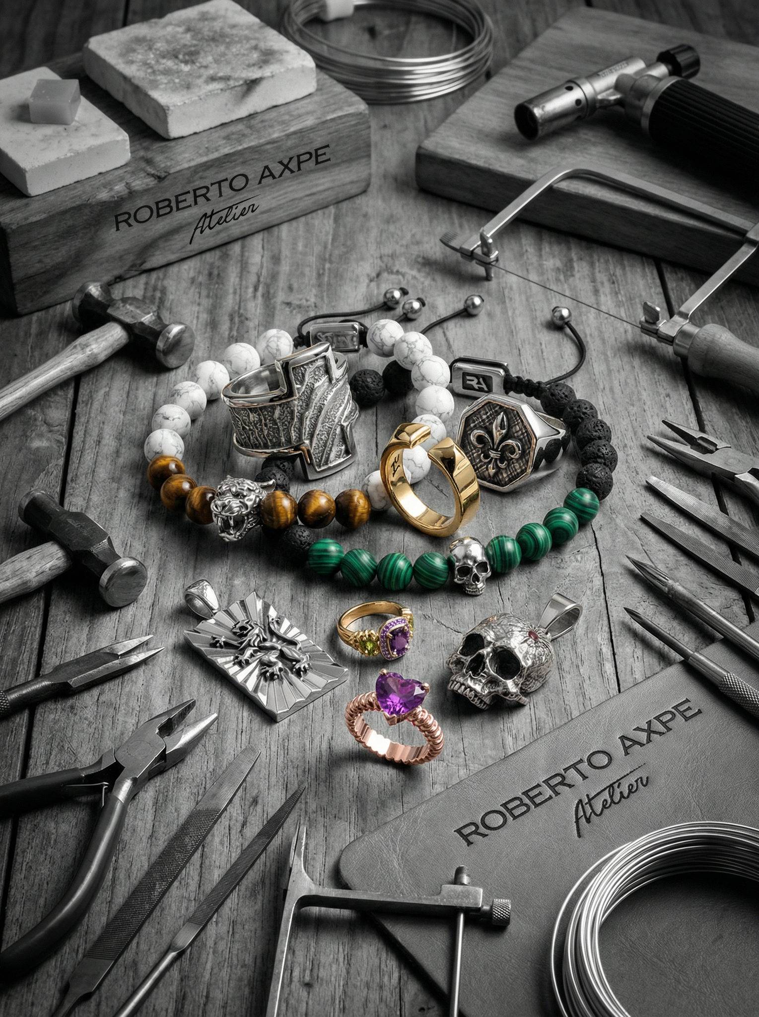 Joyas de hombre y mujer Roberto Axpe