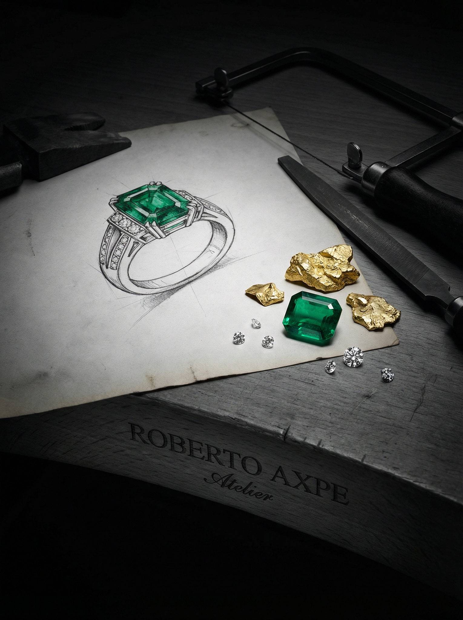 Joyas únicas Roberto Axpe