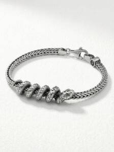PULSERA SERPIENTE TRENZADA