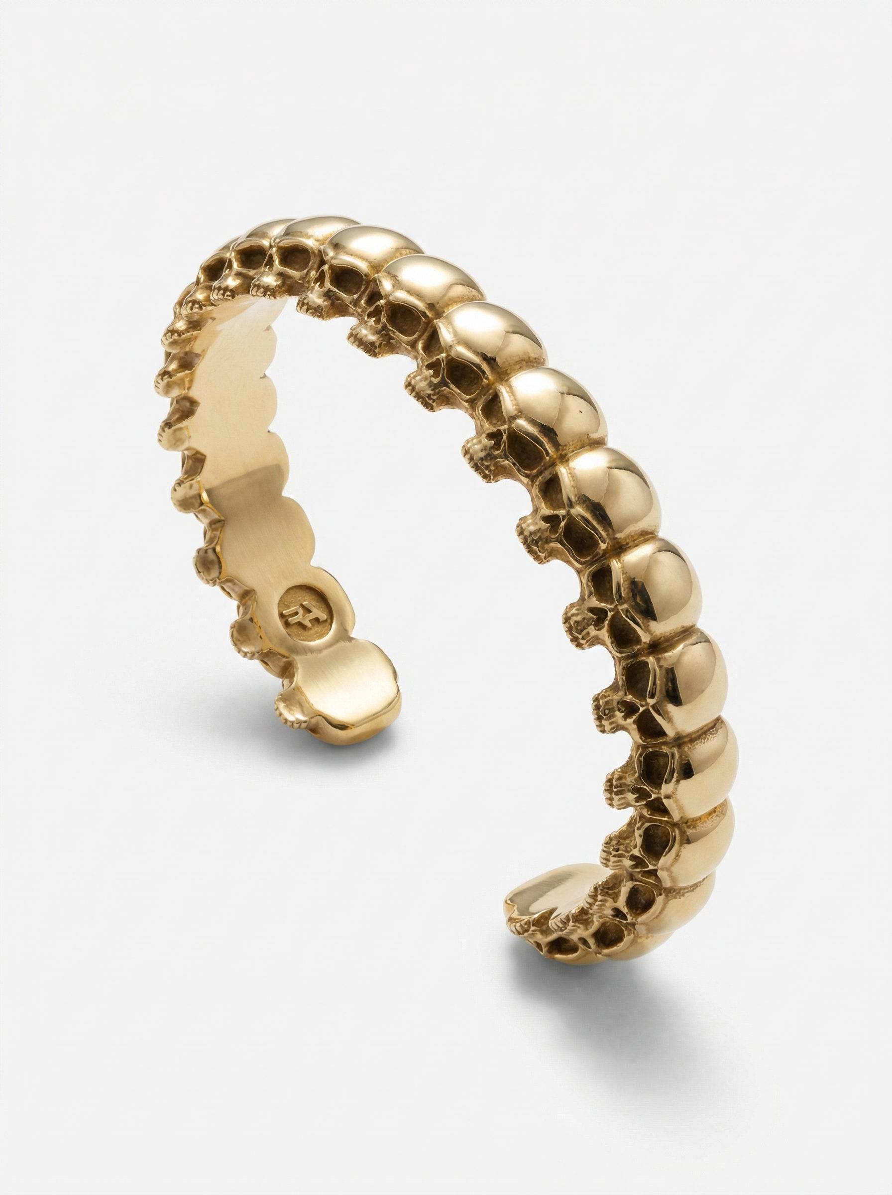 pulsera-calaveras-plata-chapada-oro-vista-perspectiva-2
