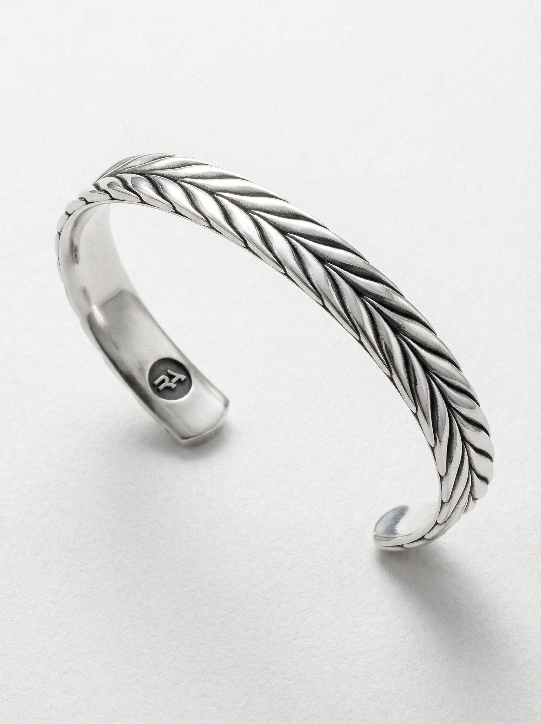 pulsera- espiga-plata-vista-perspectiva-1