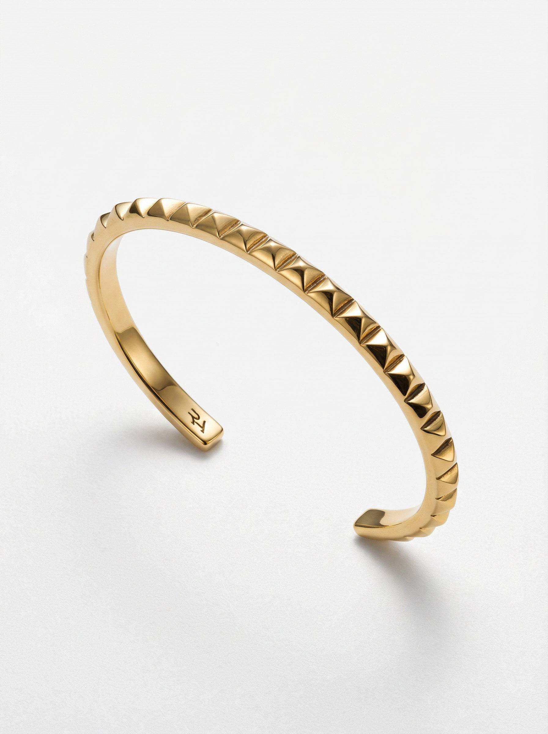 pulsera- pinchos-plata-chapada-oro-vista-perspectiva-2