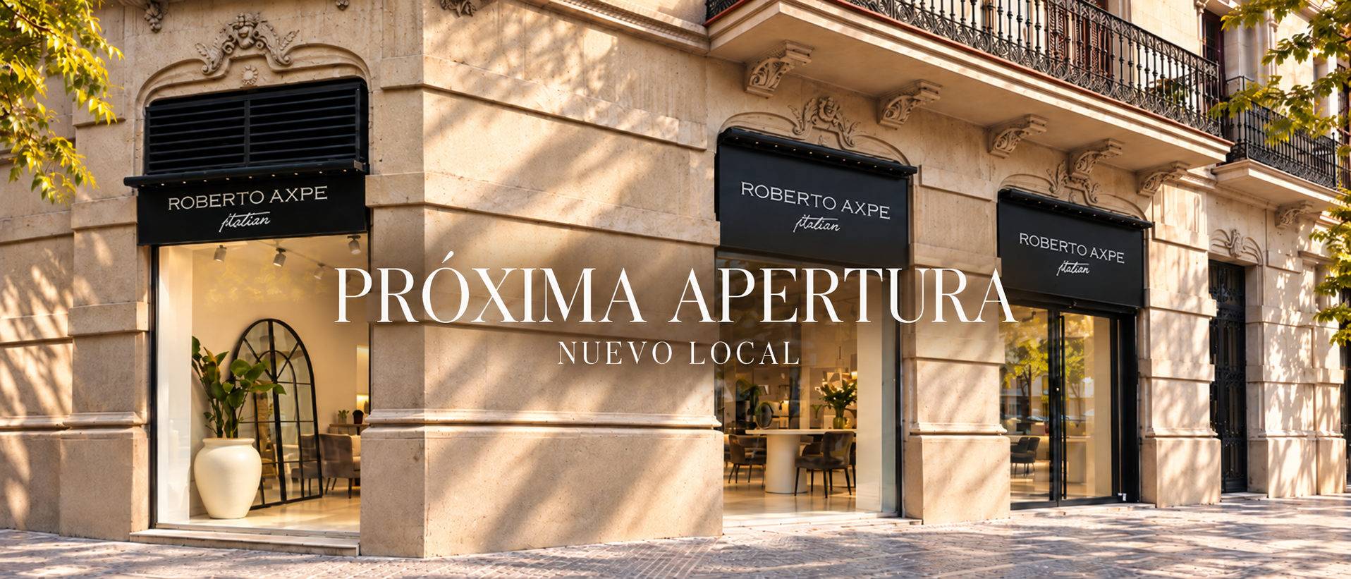 Próxima apertura del nuevo local de Roberto Axpe en Aragó 147, 08011 Barcelona